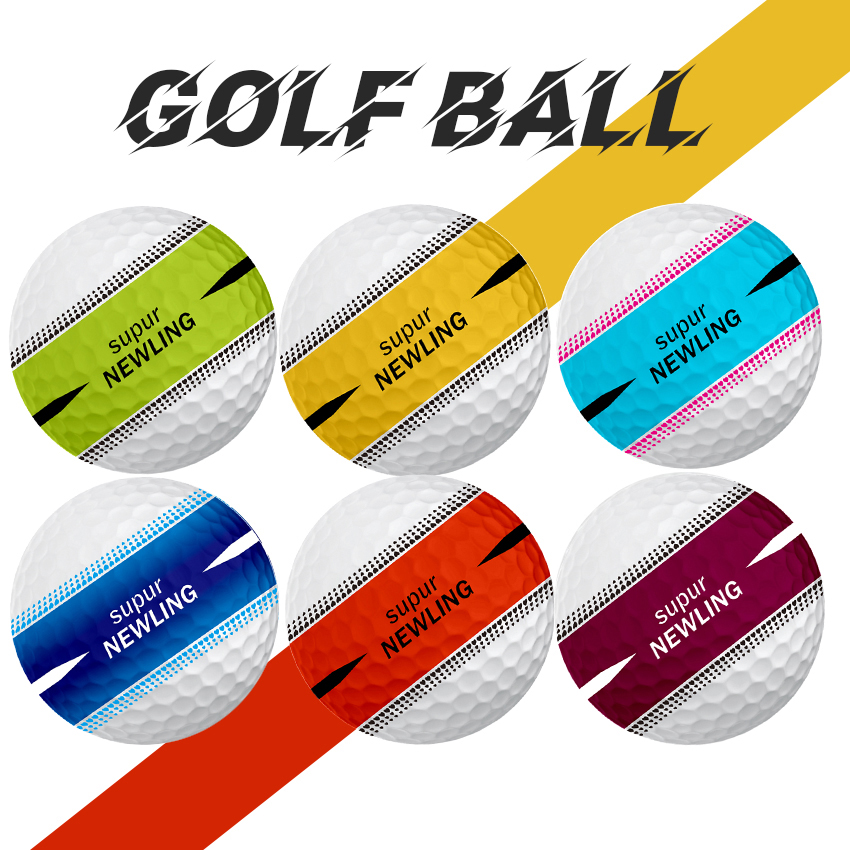 Golf Exercise Equipment - Supur NEWNING ゴルフゲームボール超長距離三層ボールプロの競技用ゲームボールマッサージボール