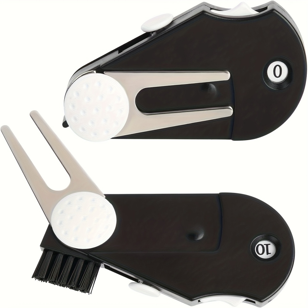 Divot Repair Tool - 5 in 1ツールフォーク、ゴルフグリーンフォーク、実用的なゴルフアクセサリー