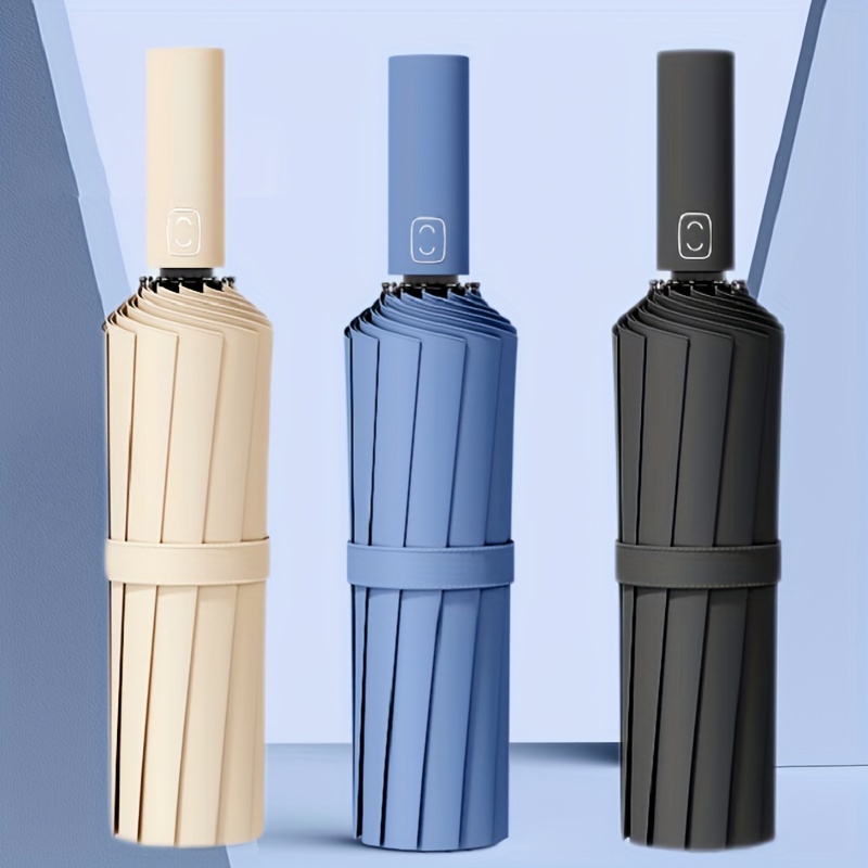 Golf Umbrella Large - 強化24本骨傘、メンズビジネス強くて耐久性のある耐風傘、抗UV日焼け止め傘レディースサニー