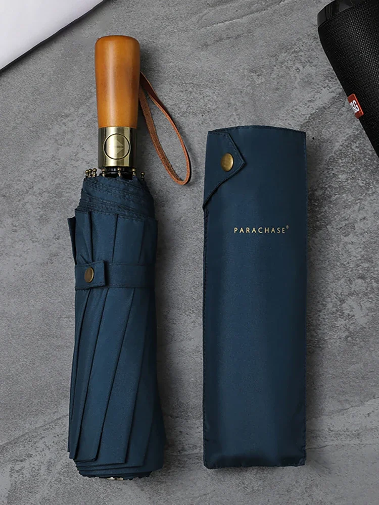 Golf Umbrella Large - WUmbrella 防水二重層耐風10本骨傘 メンズビジネススタイルゴルフ大型自動傘