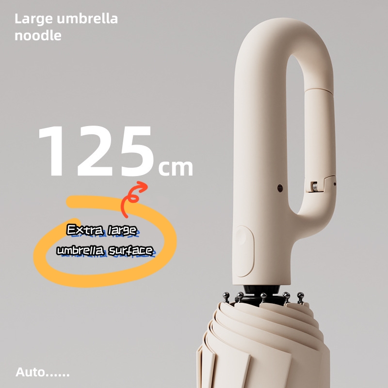 特大強化耐風雨兼用UV耐性全自動リングバックル傘 - Golf Umbrella Large のレビューと価格