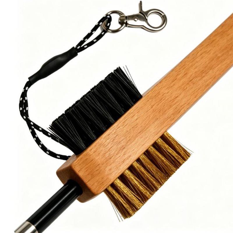 ABHS-木製ハンドルゴルフクラブブラシ 金属溝クリーナーピ - Divot Repair Tool のレビューと価格