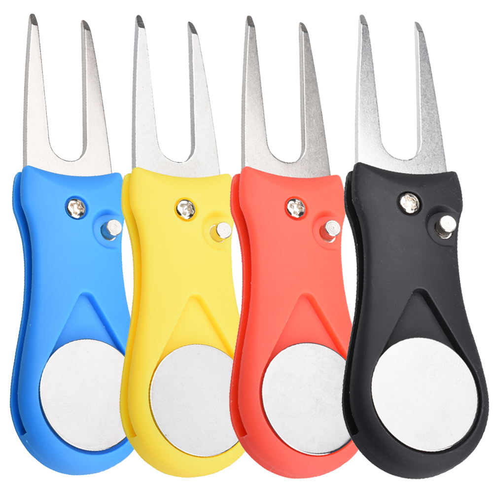 1 個折りたたみゴルフディボット修復ツール飛び出し刃ピッチ溝 - Divot Repair Tool のレビューと価格