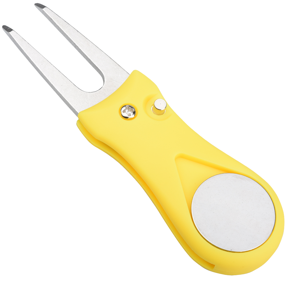 1 個折りたたみゴルフディボット修復ツール飛び出し刃ピッチ溝 - Divot Repair Tool のレビューと価格