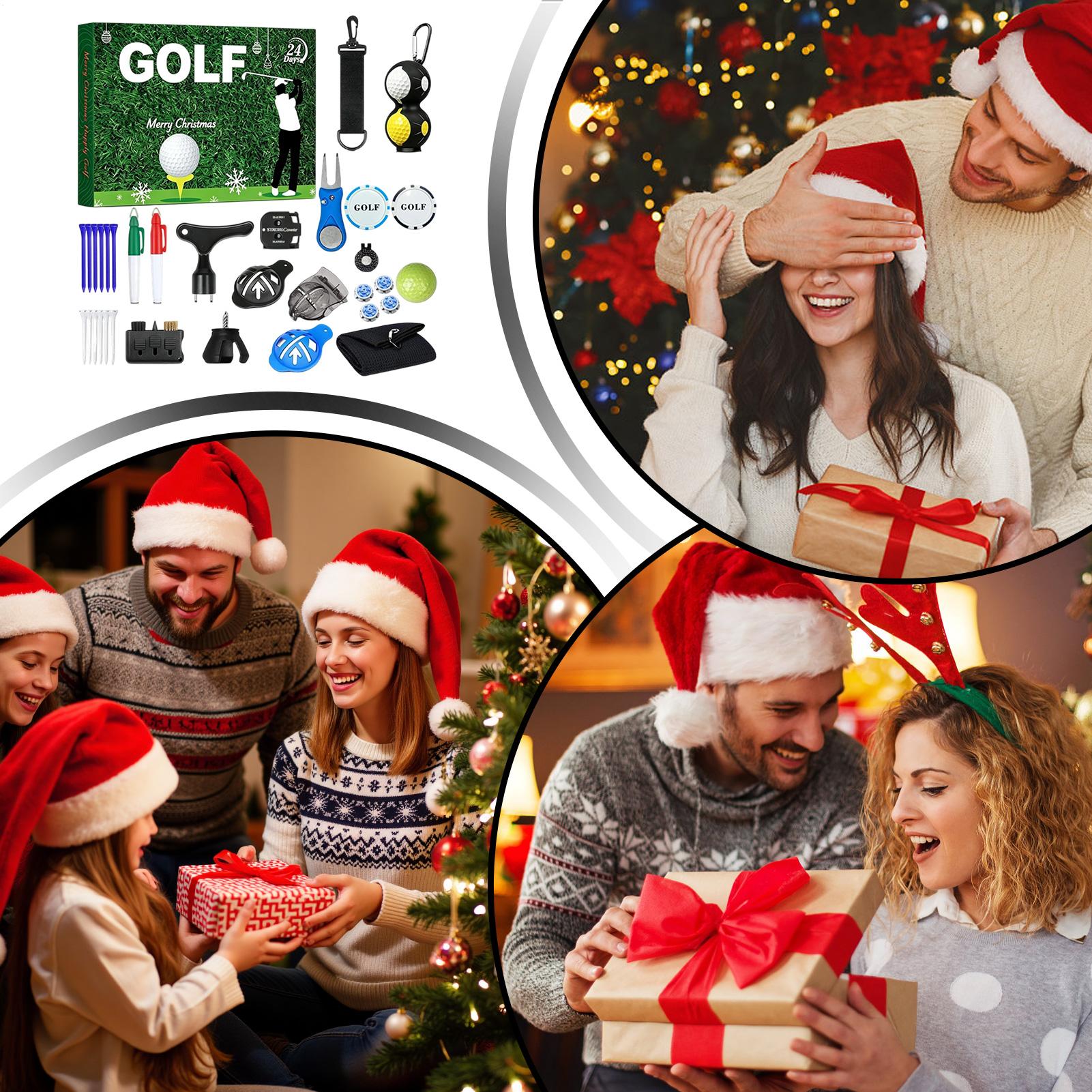 クリスマスまでのカウントダウンを楽しめるゴルフ用品セット。デ - Divot Repair Tool のレビューと価格