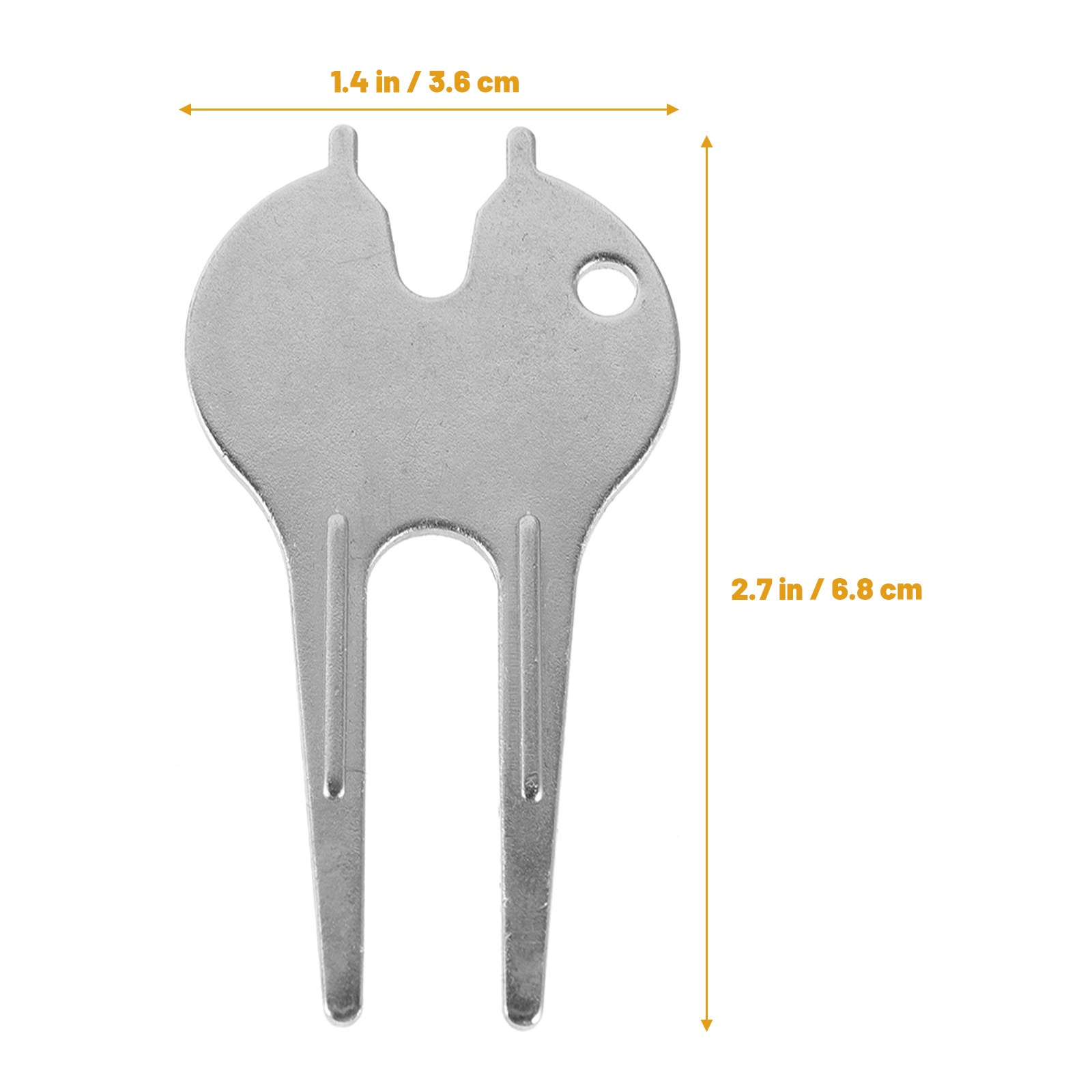 6個入り メタル製 ダイボットツール プロ仕様 ゴルフ用ダイ - Divot Repair Tool のレビューと価格