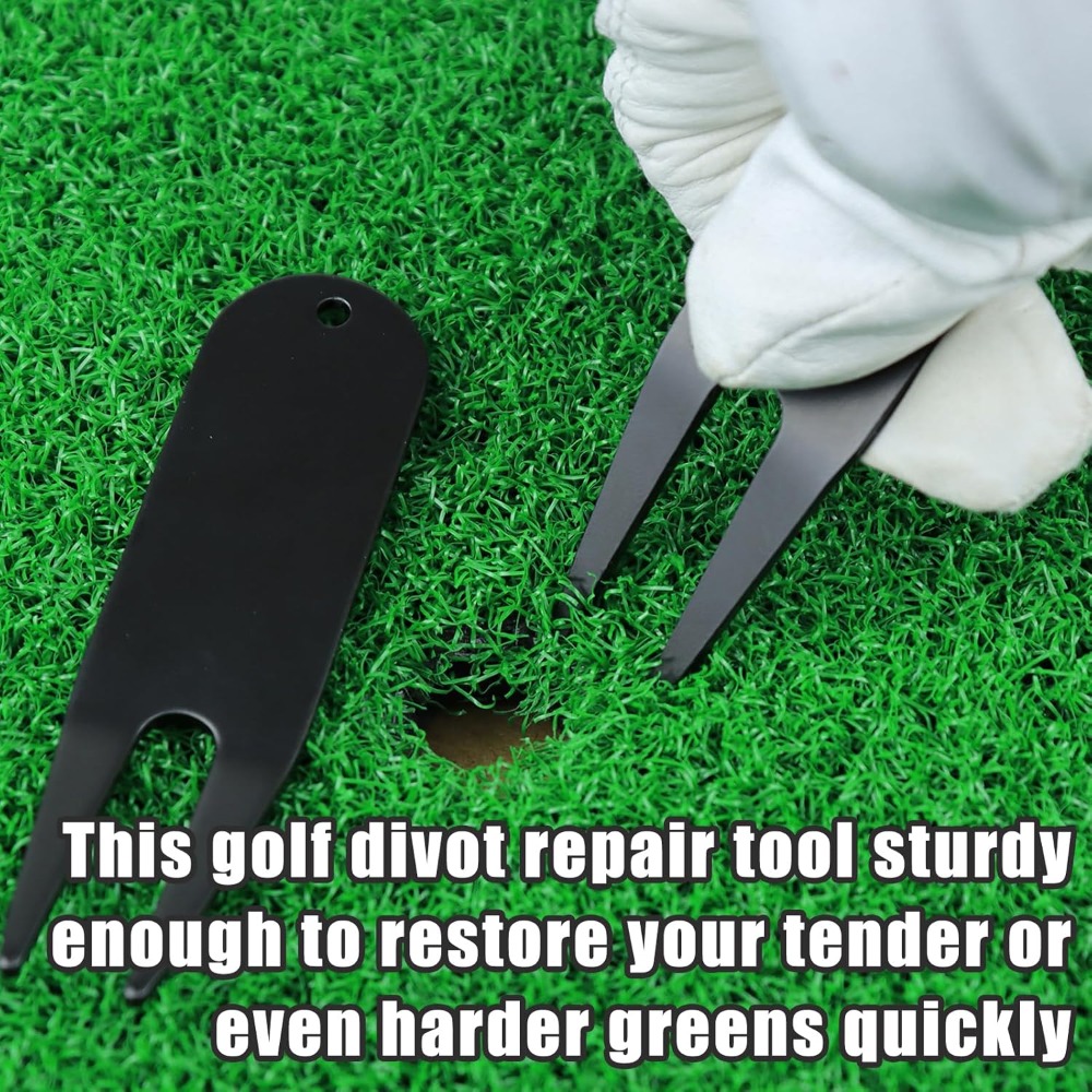 ゴルフディボット修復ツール 曲げられるアルミ合金製 フェアウ - Divot Repair Tool のレビューと価格