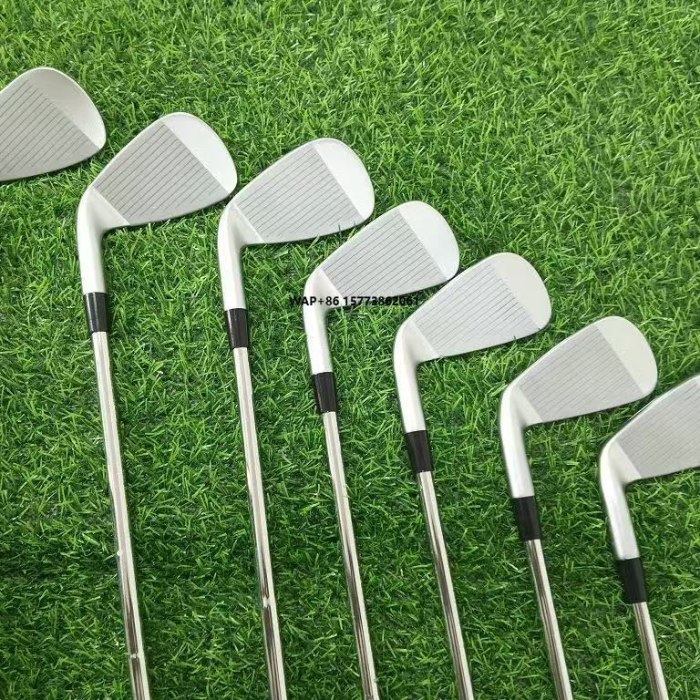 中国製90ゴルフアイアンヘッド、ラバーグリップ、鍛造ステンレ - Golf Club Iron Set のレビューと価格