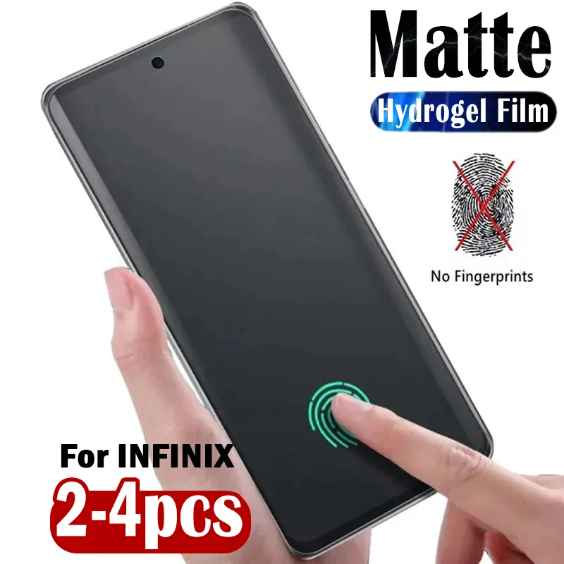 2-4 個マットヒドロゲルソフトフィルム Infinix N - Golf Zero のレビューと価格