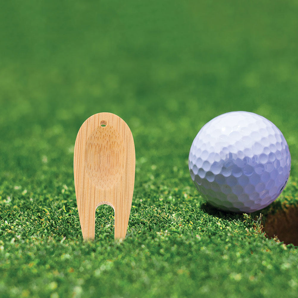12 個木製ゴルフディボット修復ツールポータブルグリーンメン - Divot Repair Tool のレビューと価格