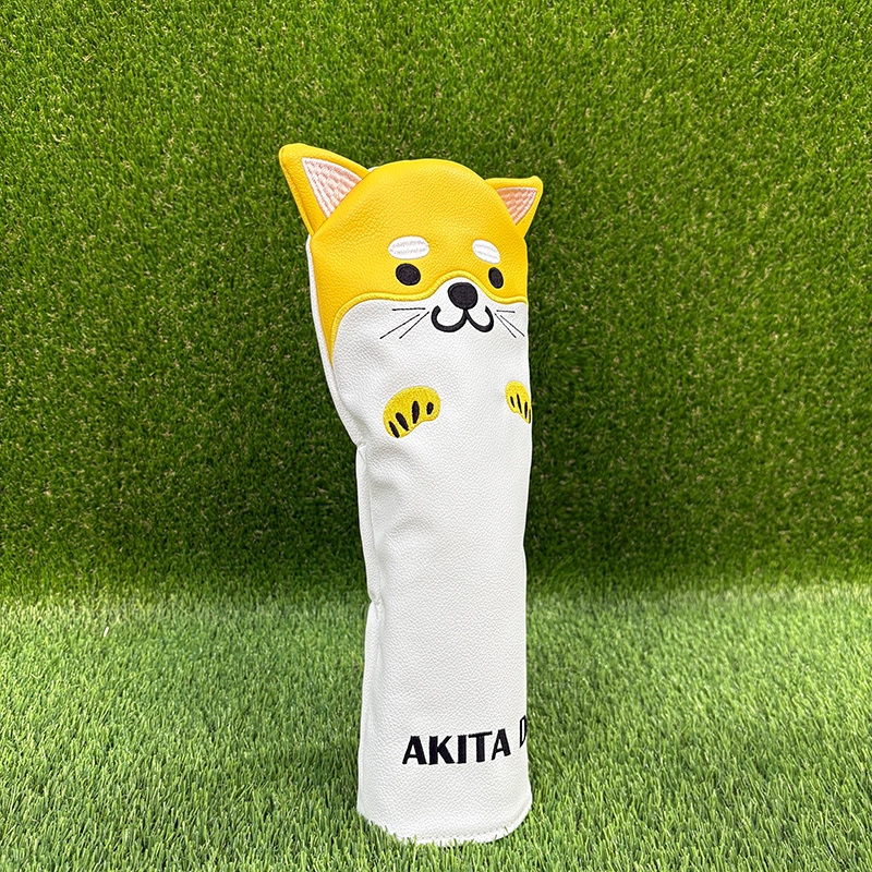 ゴルフクラブヘッドカバーセット 犬の漫画柄 ドライバー フェ - Golf Equipment Set のレビューと価格