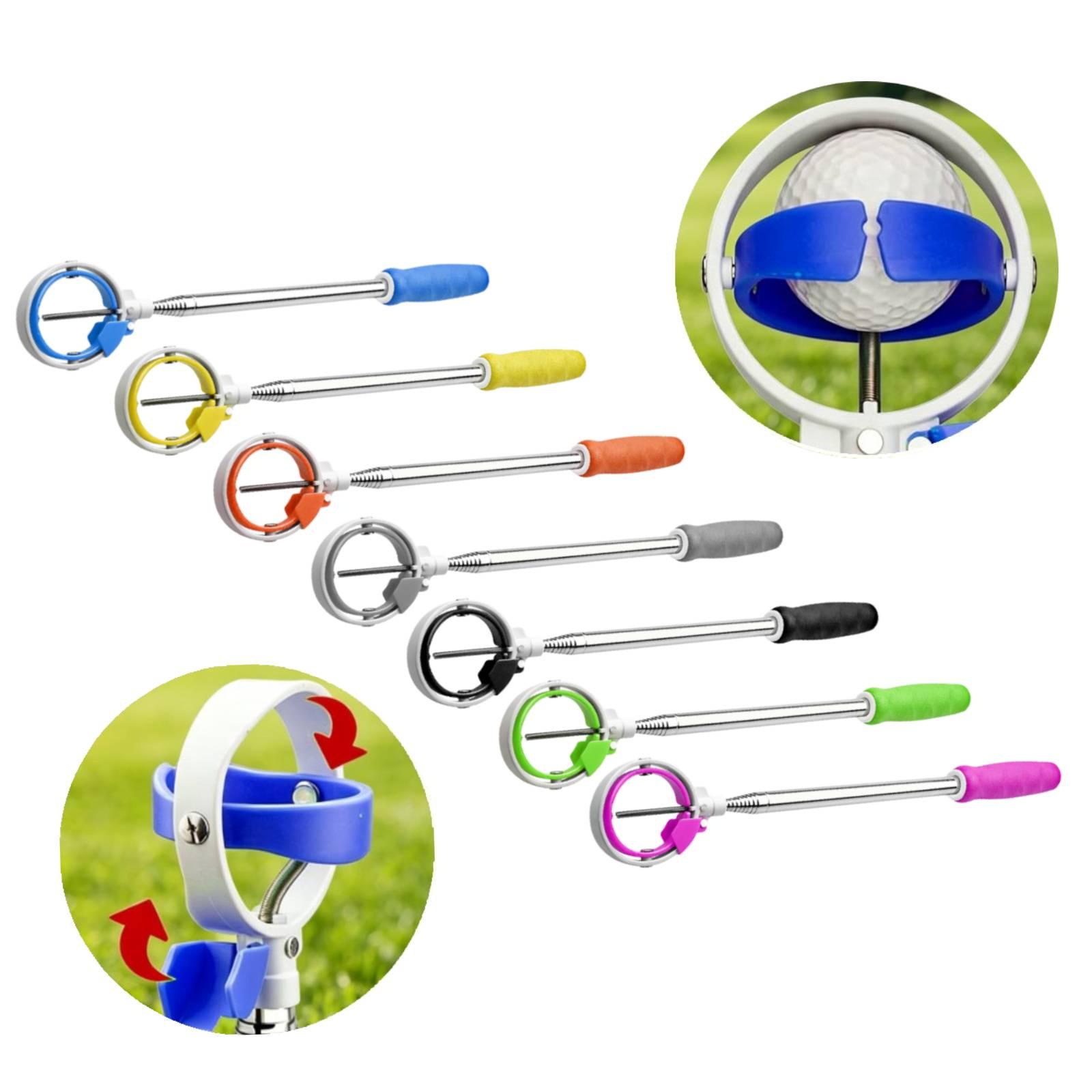 背に優しいゴルフボールピッカー直立型回収ツール滑り止めグリッ - Golf Equipment For Seniors のレビューと価格