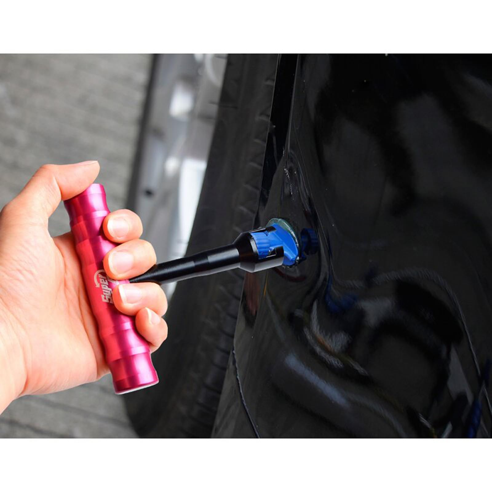 スーパーPDR 25ピース 無塗装デントリペアキット Tバー - Divot Repair Tool のレビューと価格
