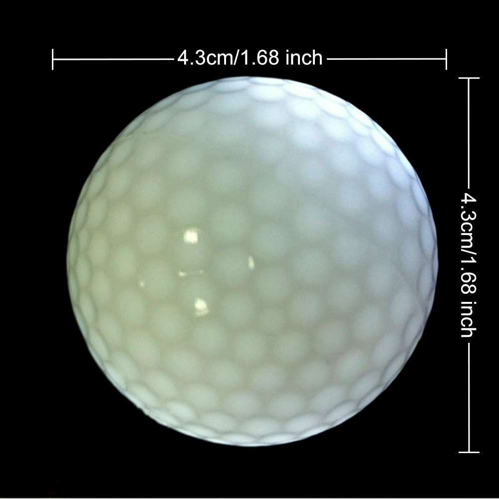 LEDライト付きゴルフボール,暗闇で光る,夜,マルチカラー, - Golf Exercise Equipment のレビューと価格