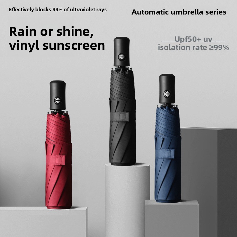ファッショナブルな大型トラベル傘、頑丈な防風防水傘、全自動開 - Golf Umbrella Large のレビューと価格