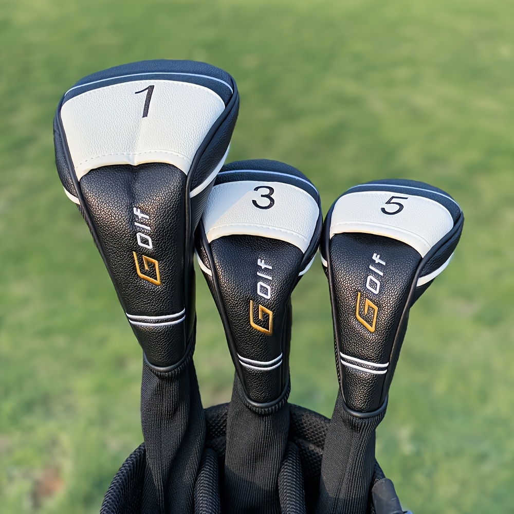 1個/3個入りゴルフヘッドカバー - ドライバー、フェアウェ - Golf Equipment のレビューと価格