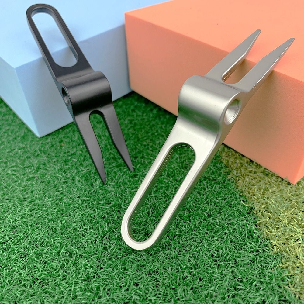 亜鉛合金製ゴルフディボット修復ツール、ターフツール、ピッチフ - Divot Repair Tool のレビューと価格