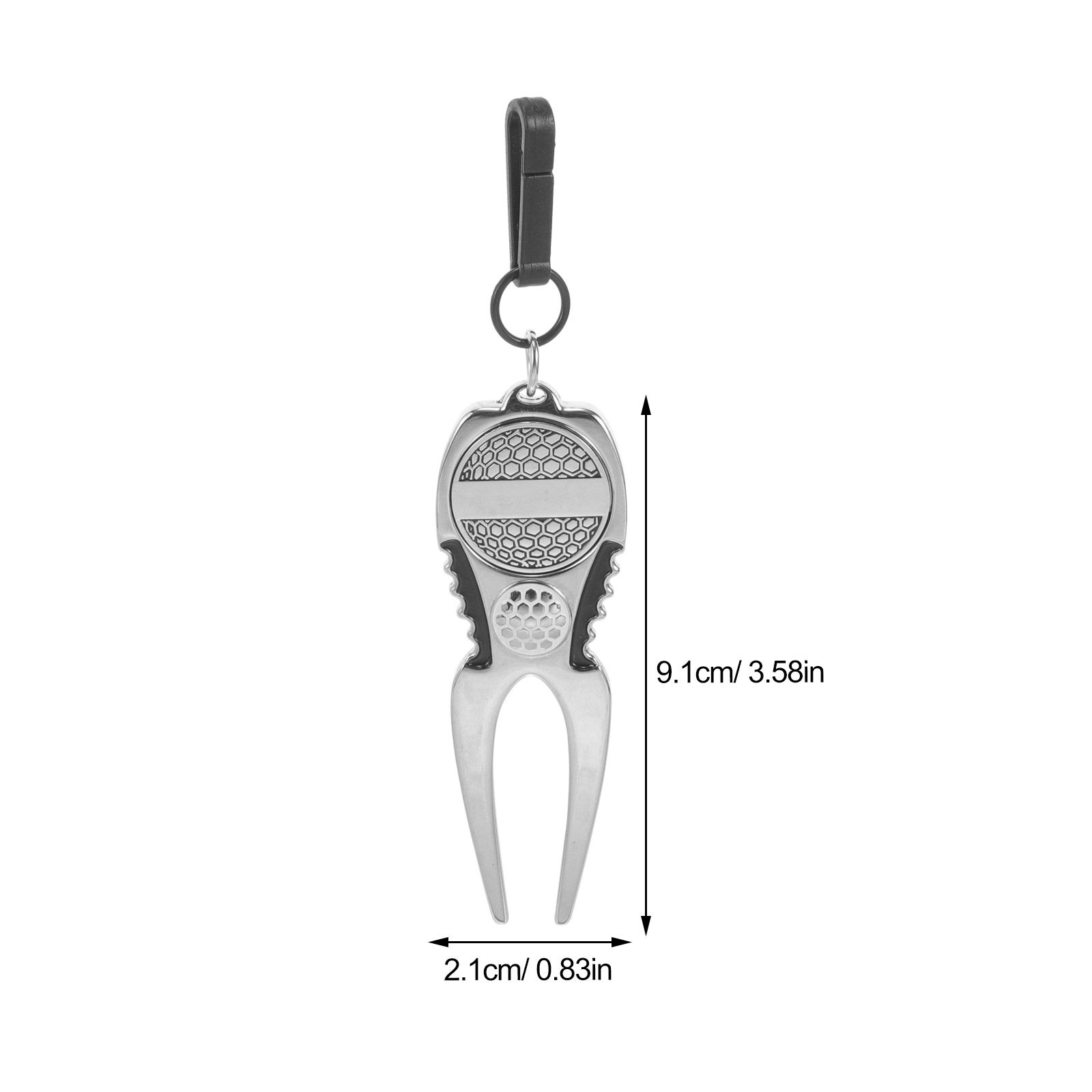 ゴルフ用ディボット補修ツール。アルミニウム合金製のフォークと - Divot Repair Tool のレビューと価格