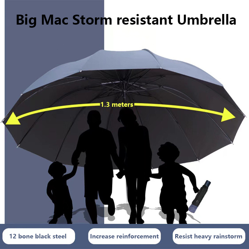 新しい特大折りたたみ傘日よけUV保護雨風防止強化コンパクト折 - Golf Umbrella Large のレビューと価格