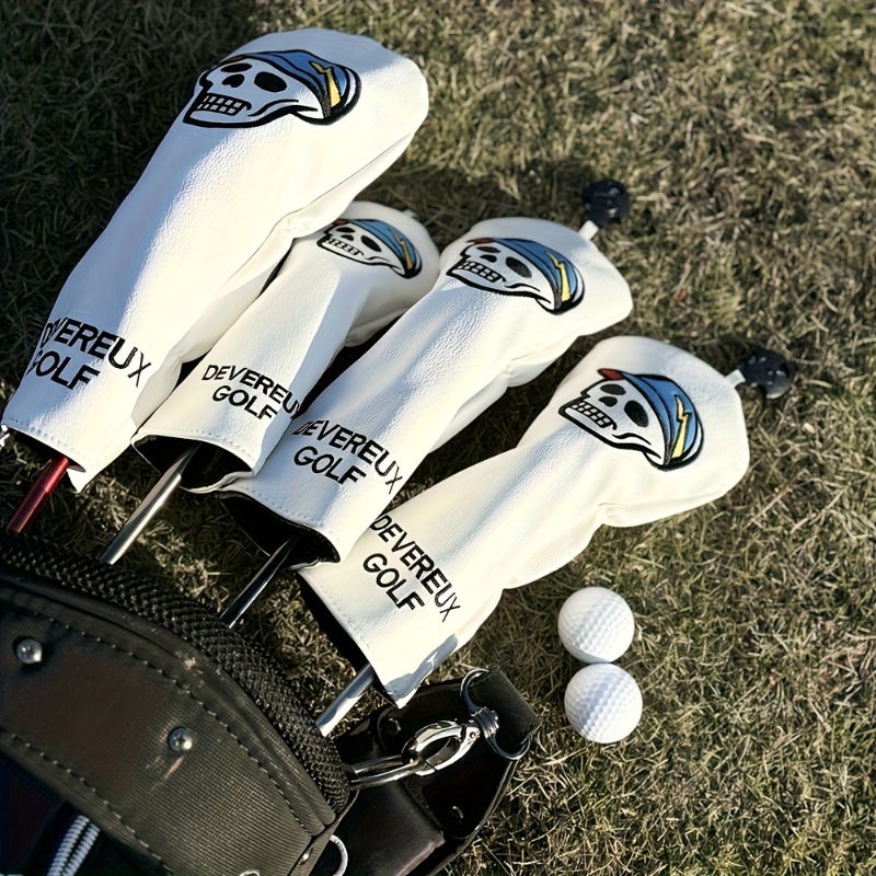 スケルトンデザインゴルフ保護カバー - ホワイト、防塵性と耐 - Golf Equipment のレビューと価格